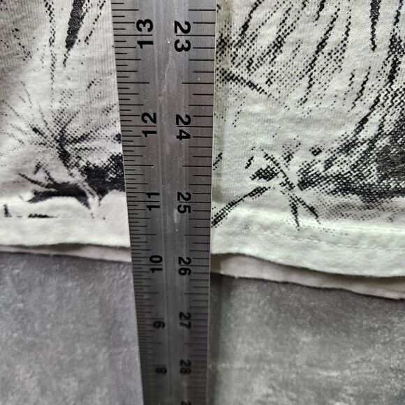 New Orleans Shirt Mens Medium White Bourbon Street All Over Print Graphic Tee - Picture 5 of 10